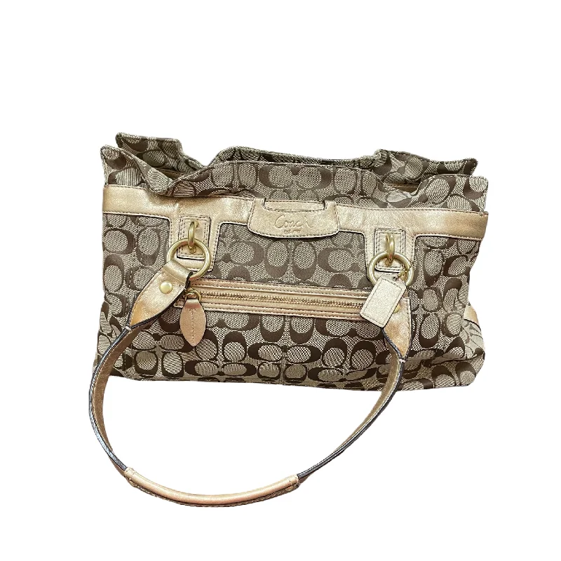 Handbag Designer By Coach, Size: Large