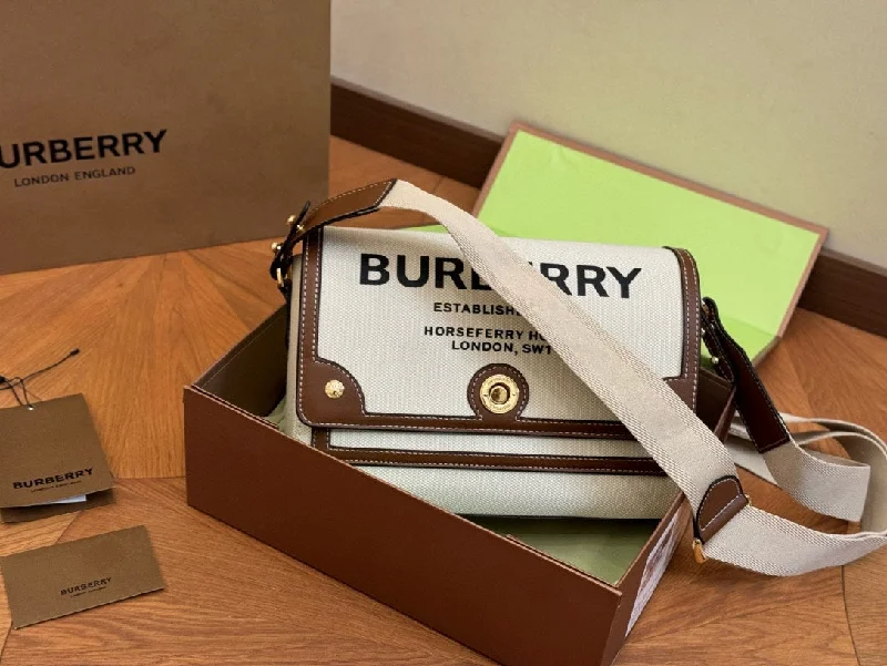 Burberry canvas mailman bag