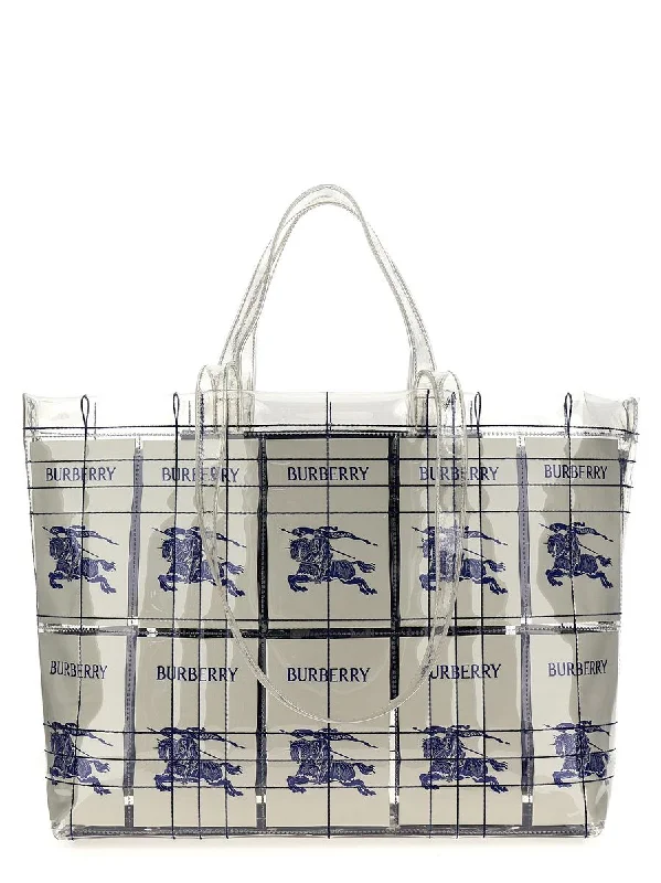 Burberry 'Ekd' Label Shopping Bag