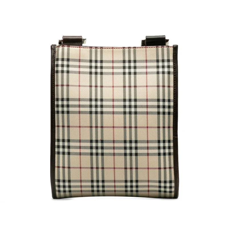 BURBERRY Nova Check Shoulder Bag