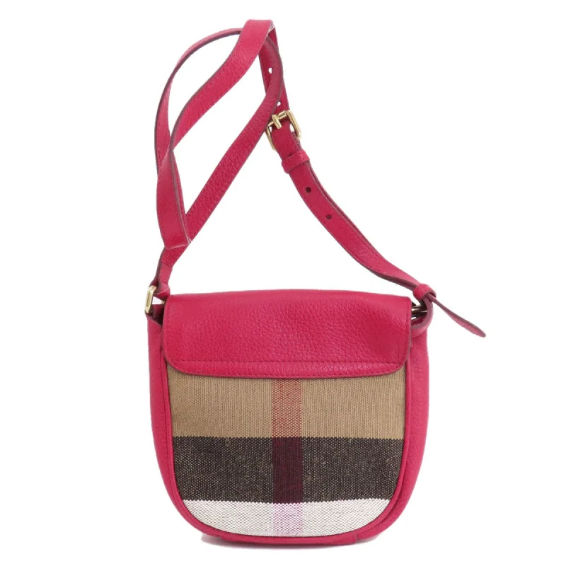 BURBERRY Nova Check Shoulder Bag