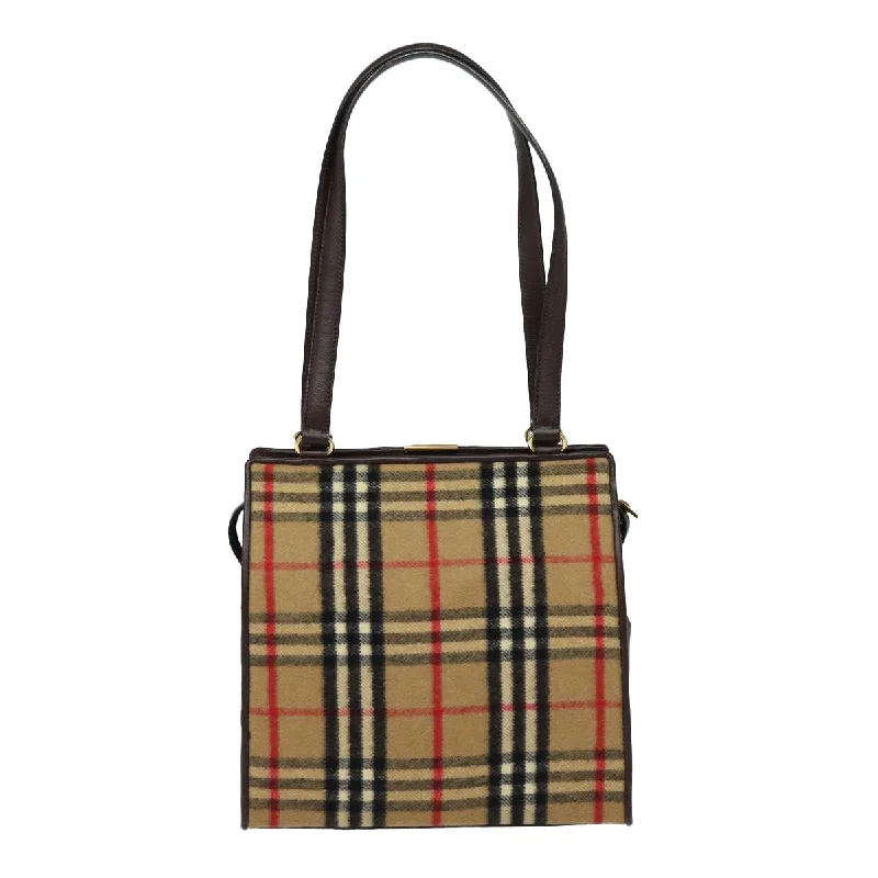 BURBERRY Nova Check Shoulder Bag