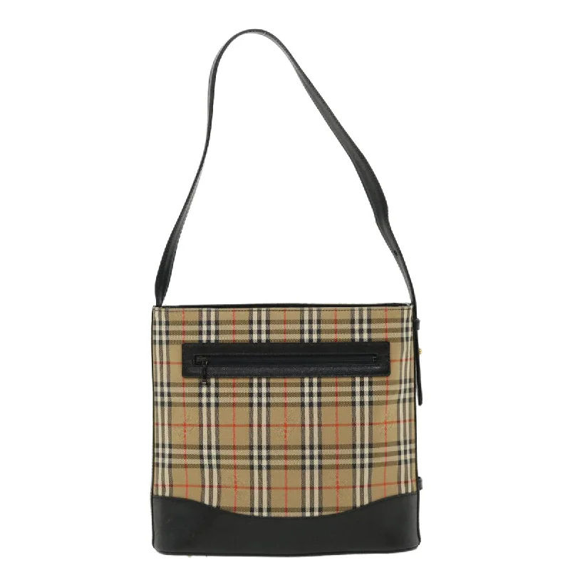 BURBERRY Nova Check Shoulder Bag Beige  am3155